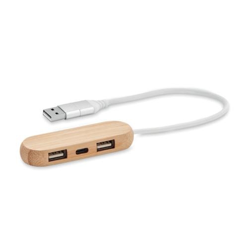 3-poorts USB-hub Vina