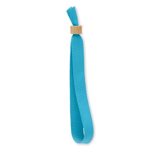 RPET polyester polsband Fiesta turquoise