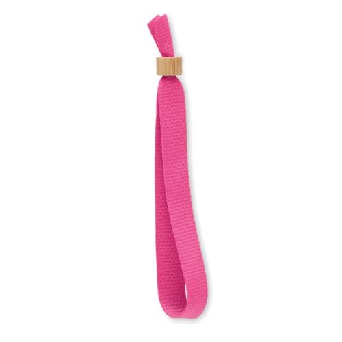 RPET polyester polsband Fiesta fuchsia