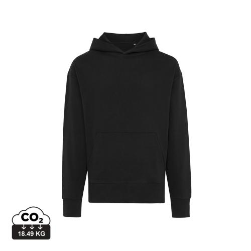 Iqoniq Yoho relaxed hoodie zwart,2xl