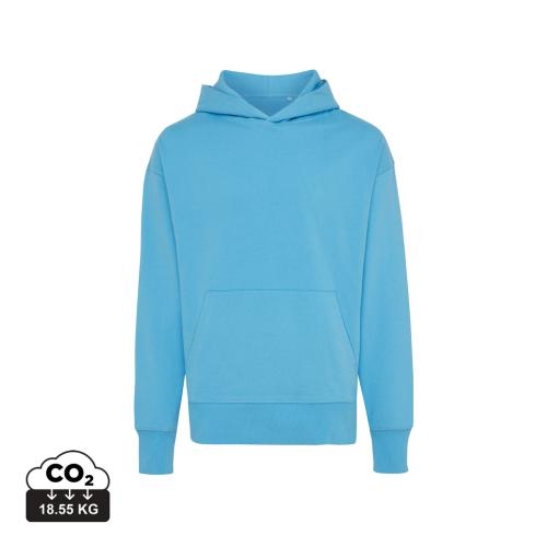 Iqoniq Yoho relaxed hoodie lichtblauw,2xl