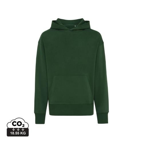 Iqoniq Yoho relaxed hoodie bosgroen,2xl