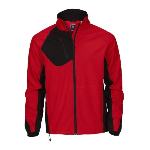 Projob 2422 softshelljas heren rood,5xl