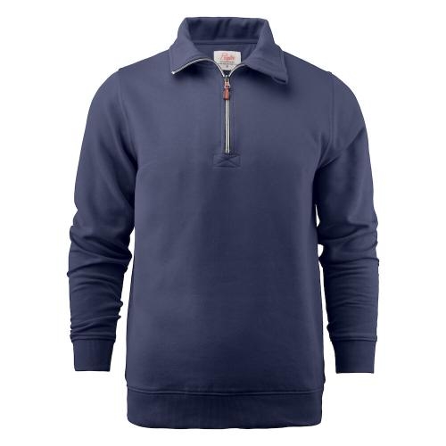 Sweatshirt Rounders half zip navy,2xl