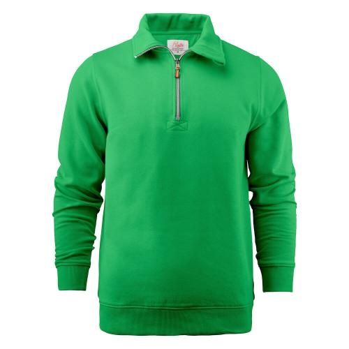 Sweatshirt Rounders half zip frisgroen,2xl