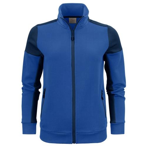 Sweatvest Prime dames marineblauw/kobalt,2xl