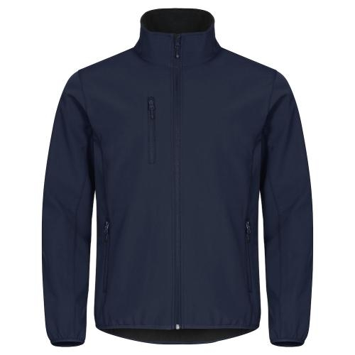 Classic softshell jas dark navy,3xl