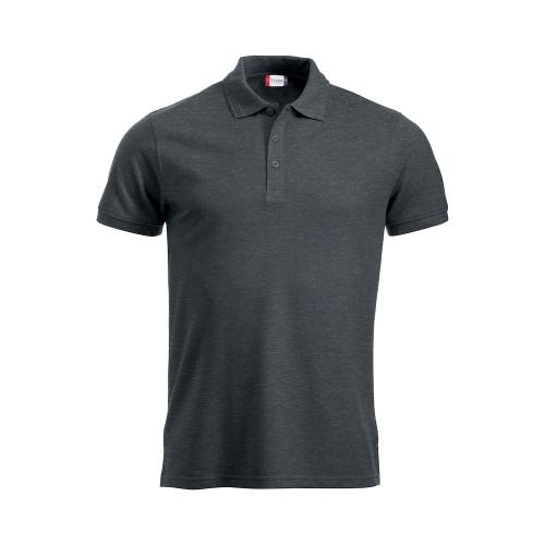 Manhattan heren polo antraciet melange,3xl