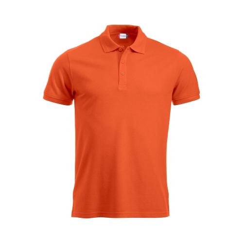 Manhattan heren polo diep-oranje,3xl