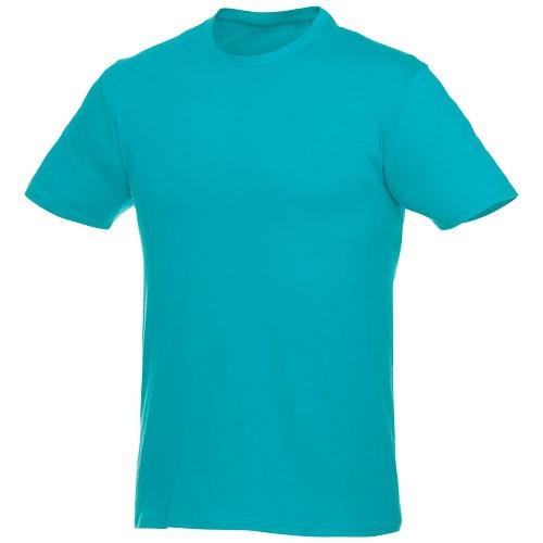 Heros unisex t-shirt met korte mouwen aqua,l