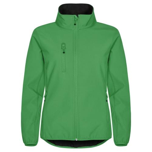 Classic Softshell jas dames appelgroen,l