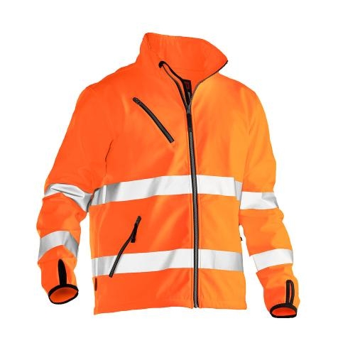 Softshell veiligheidsjas Hi-Vis oranje,3xl