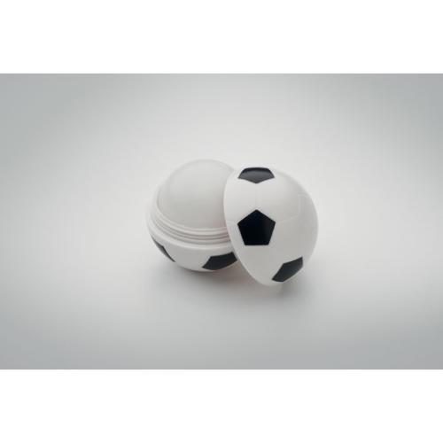 Lippenbalsem voetbal SPF10 wit/zwart