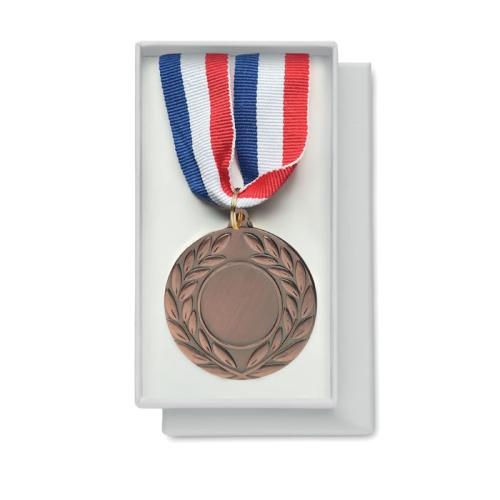 Medaille in doosje bruin