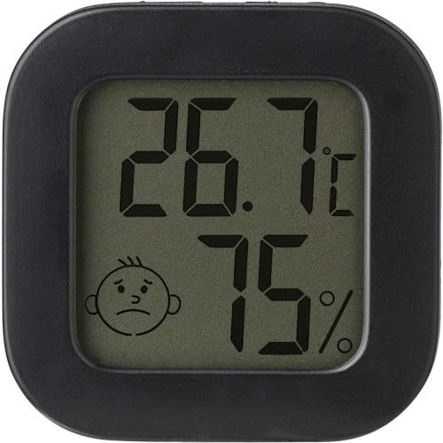 ABS kleine hygrometer Kinsley zwart