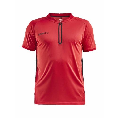 Pro Control Impact polo heren felrood/zwart,2xl