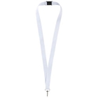 Lanyard met veiligheidssluiting Lago wit