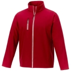 Orion softshell heren jas rood,l