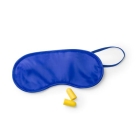 Slaapmasker met oordopjes  blauw