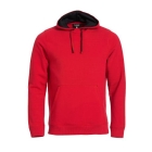 Clique classic hoody rood,4xl