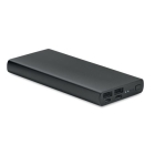 10000 mAh powerbank Powerflat zwart