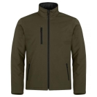 Gewatterde softshell jas mistgroen,2xl