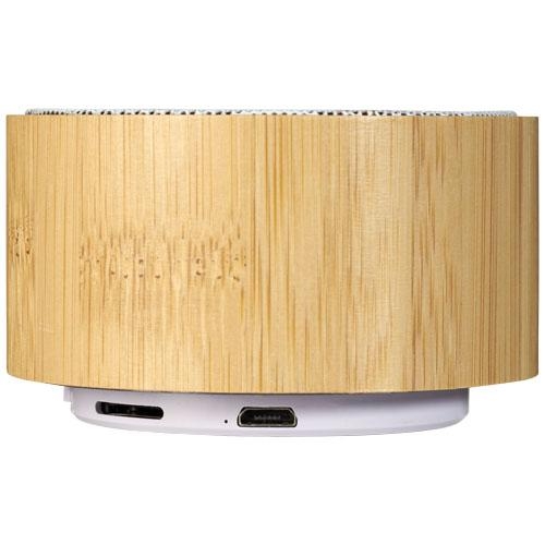 Cosmos bamboe Bluetooth® speaker hout/zwart