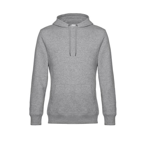 B&C King hoodie heather grey,2xl