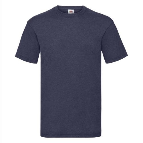 Fruit of the Loom Valueweight T vintage heather navy,3xl