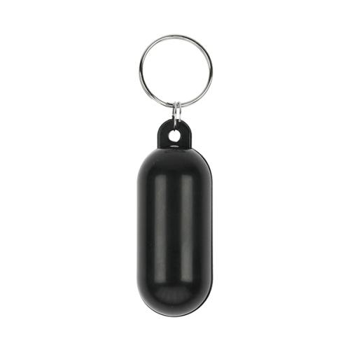 Drijvende sleutelhangers met logo zwart