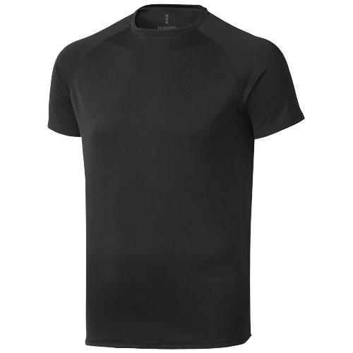 Niagara cool fit heren t-shirt korte mouw zwart,2xl