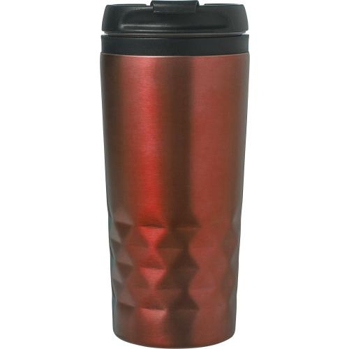 Roestvrijstalen reis mok (300 ml) rood