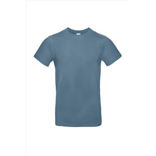 B&C #E190 T-shirt stone blue,m
