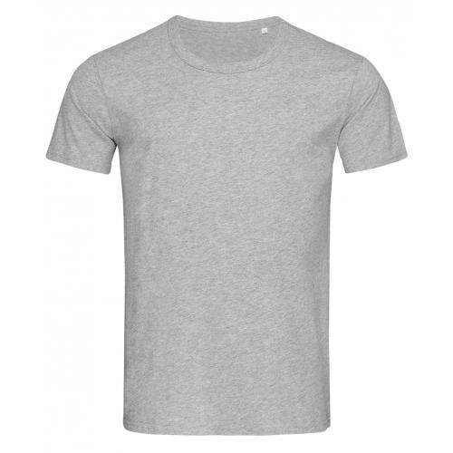 Stedman heren T-shirt met ronde hals grey heather,l