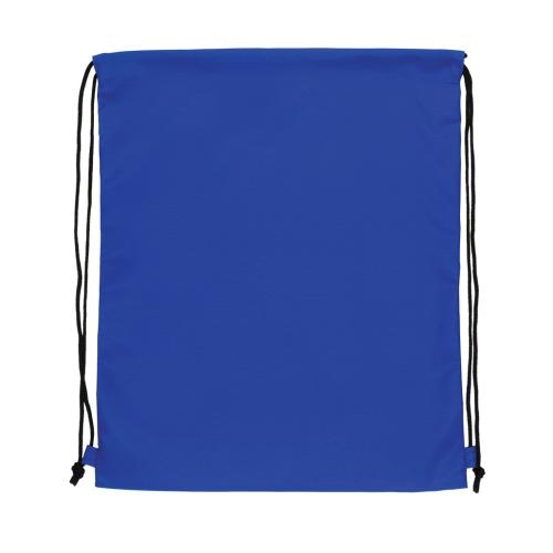 Impact AWARE™ RPET rugzak met trekkoord blauw