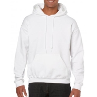 Gildan hooded sweater unisex wit,l