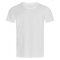 Stedman heren T-shirt met ronde hals wit,l