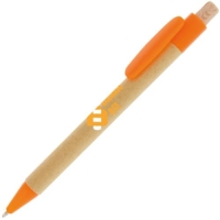 Recycle Eco pen oranje