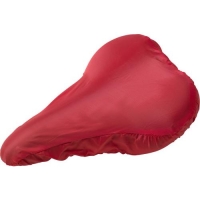 Polyester fietszadelhoes rood