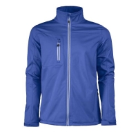 Printer Vert softshell jas blauw,3xl