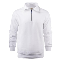 Sweatshirt Rounders half zip wit,2xl