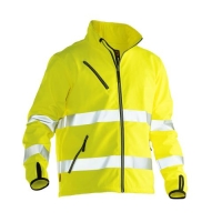 Softshell veiligheidsjas Hi-Vis geel,3xl