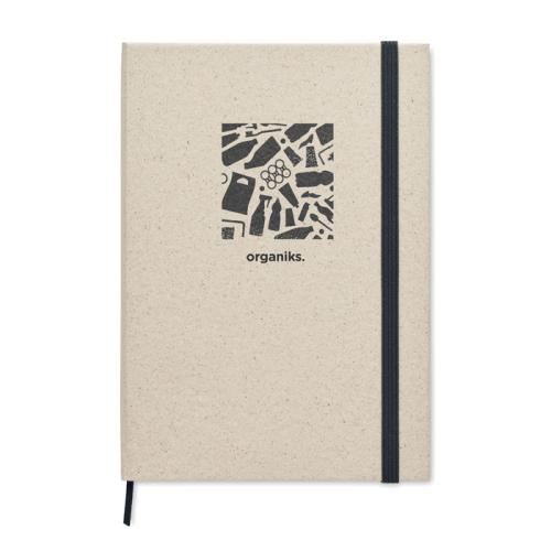 A5 notitieboek graspapier Grass notes beige