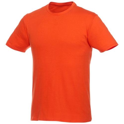Heros unisex t-shirt met korte mouwen oranje,l