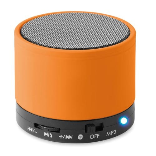 Bluetooth luidspreker Round Bass oranje