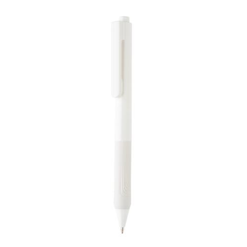 X9 pen met siliconen grip wit