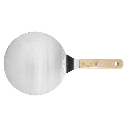 Pizzaschep Palla naturel/zilver