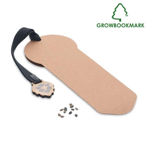 Bladwijzer pijnboomzaad Growbookmark™