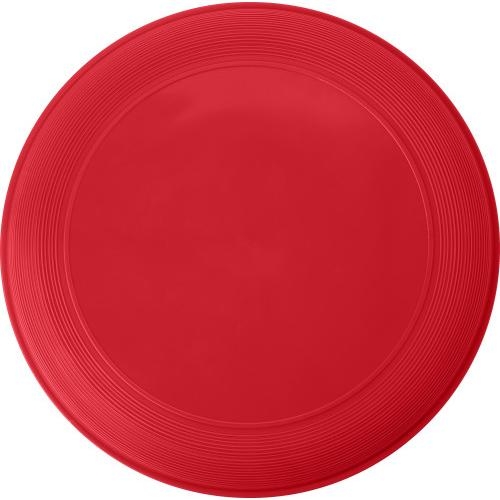 Frisbee met ringen, stapelbaar rood