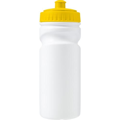 100% recyclebare kunststof drinkfles (500 ml) geel